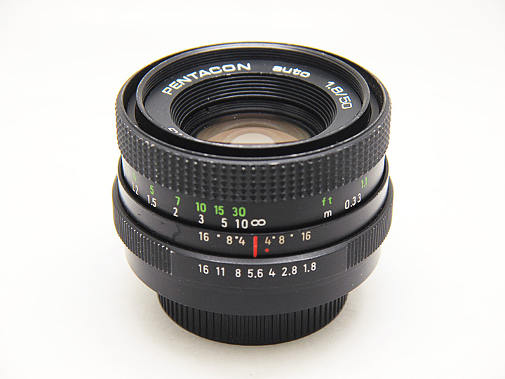 Pentacon auto 50mm/f1.8 東独製M42レンズ