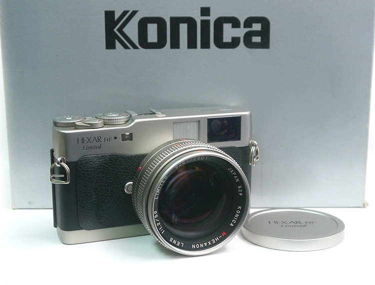KONICA ヘキサーRF Limited Mヘキサノン50mm/F1.2
