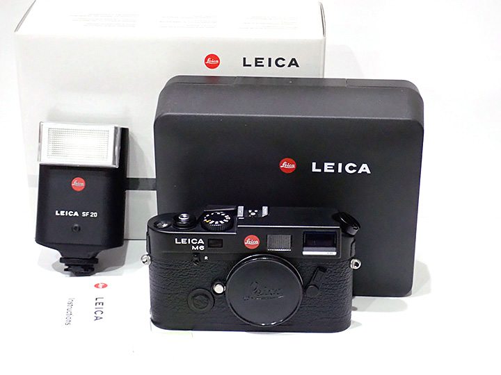 Leica Camera AG LEICA M6TTL 0.85 ブラッククローム SF20ストロボ付